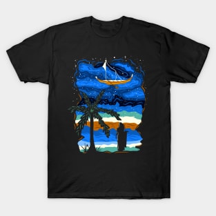 Magical Indian Night Sky T-Shirt